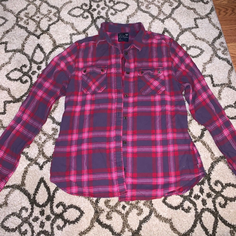 american eagle flannel